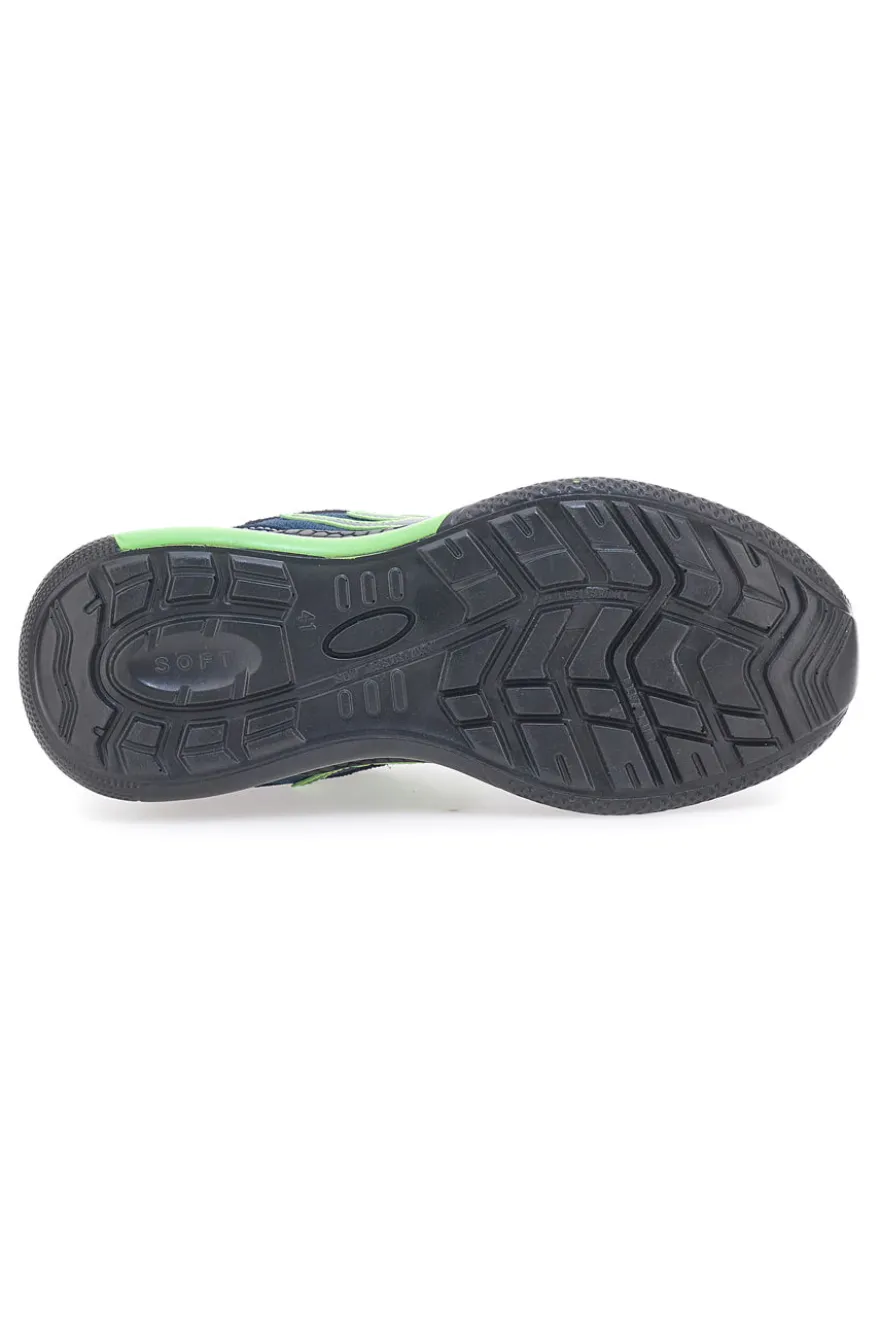 Antinfortunistiche blu verde in pelle Blue Star BS180 S1PS SR