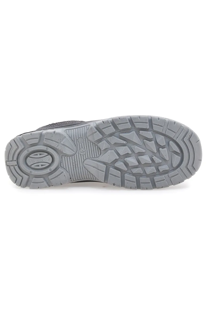 Antinfortunistiche grigie basse in pelle scamosciata U.Power Movida L S1P FO SR
