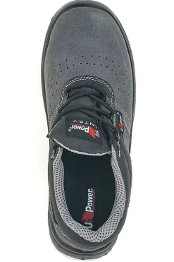 Antinfortunistiche grigie basse in pelle scamosciata U.Power Movida L S1P FO SR