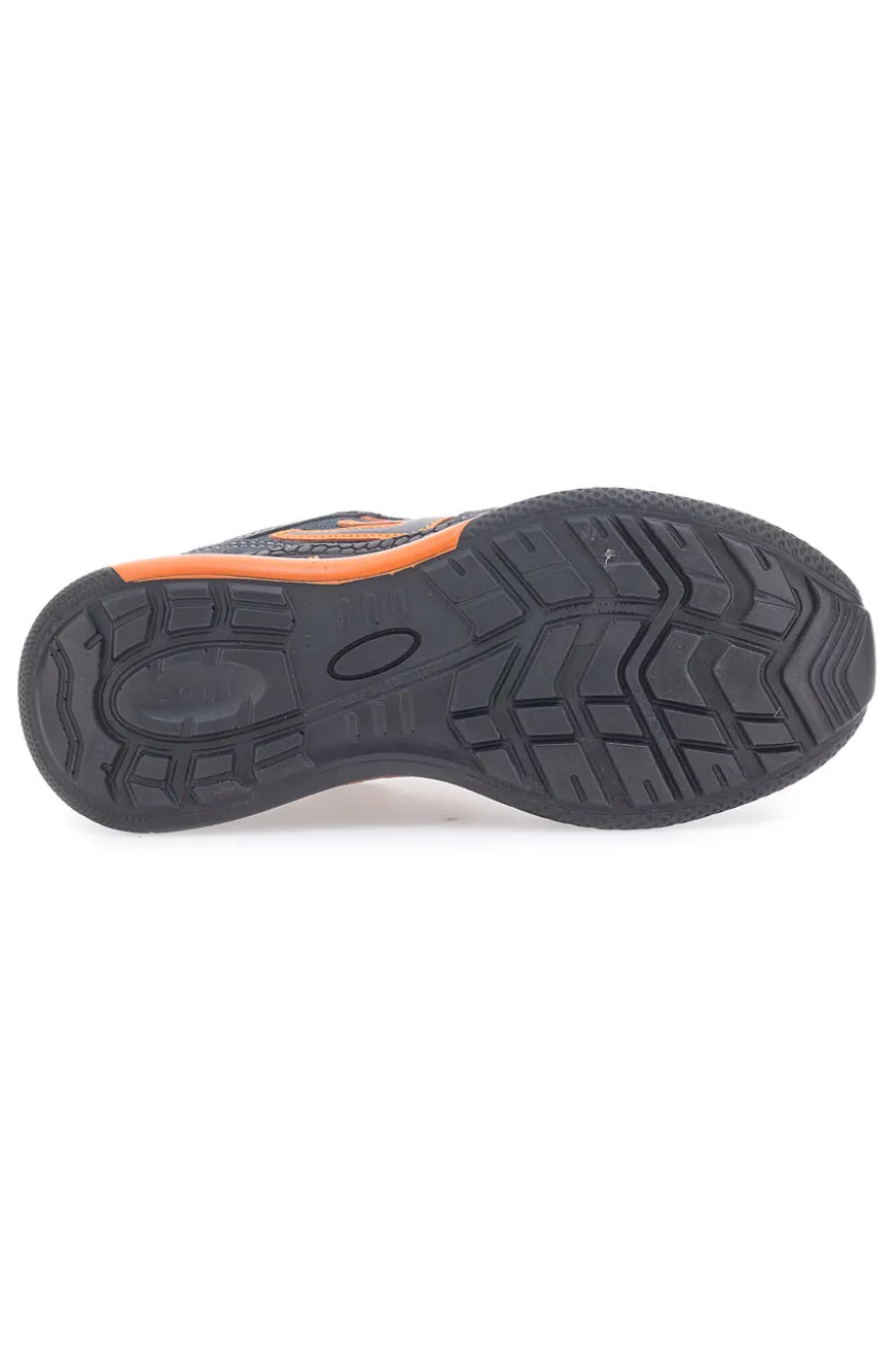 Antinfortunistiche grigio arancio in pelle Blue Star BS180 S1PS SR