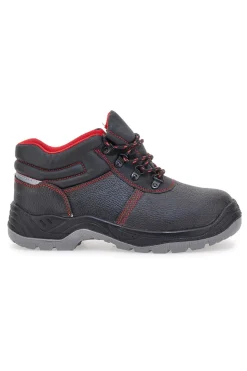 Antinfortunistiche Mid-Cut Nere e Rosse BLACK SHOOT 623 S3 SRC