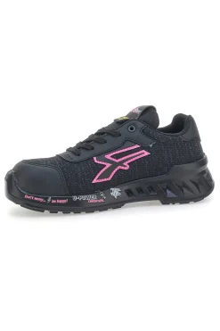 Antinfortunistiche nere e rosa leggere U.Power Michelle ESD S1PS SR