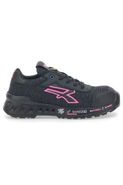 Antinfortunistiche nere e rosa leggere U.Power Michelle ESD S1PS SR