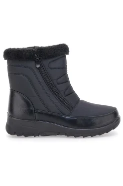 Après-Ski-Stiefel mit Reißverschluss Schwarz MIO TEMPO 515