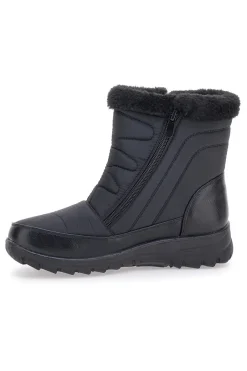 Après-Ski-Stiefel mit Reißverschluss Schwarz MIO TEMPO 515