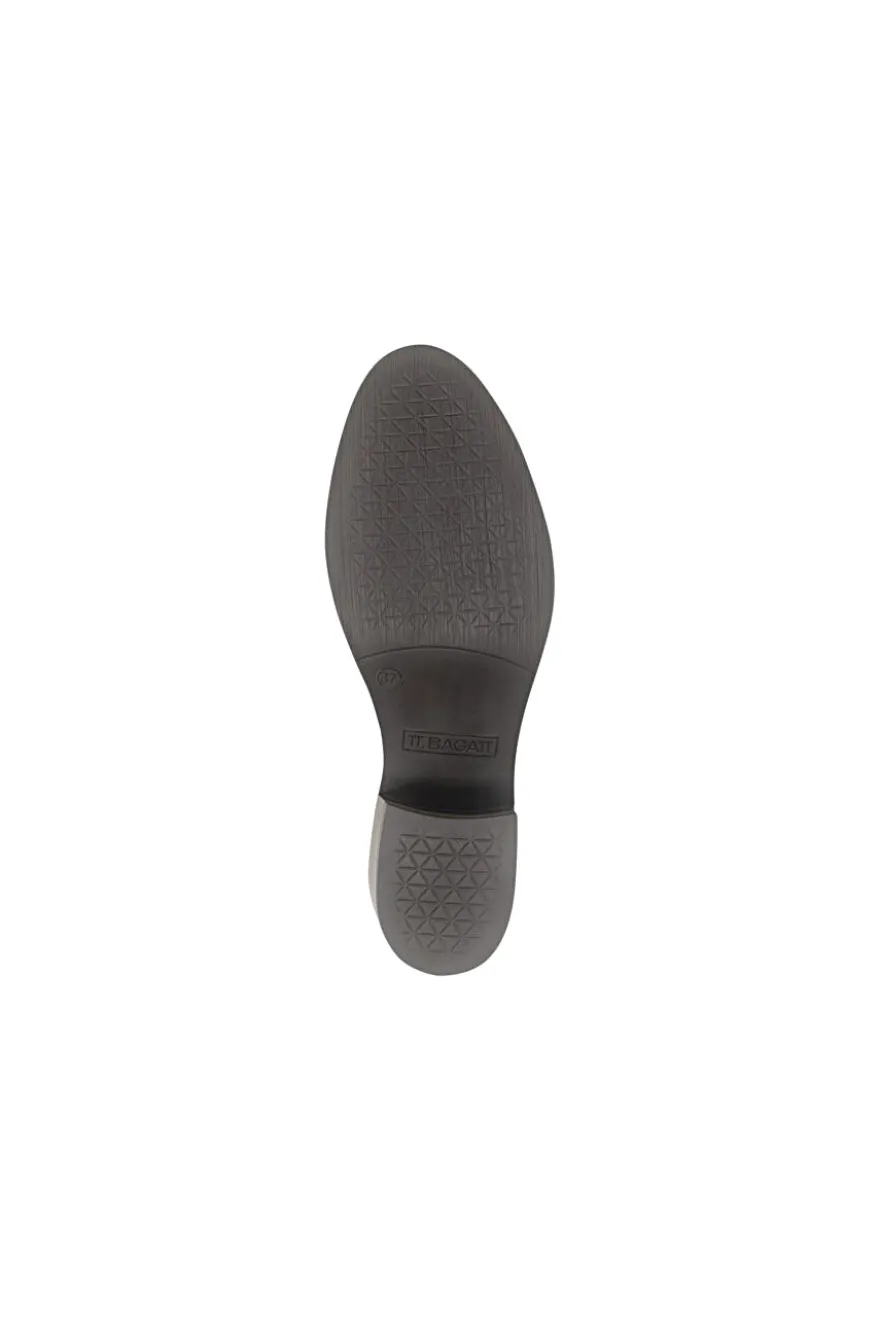 Bagatt D15AMQ374000 Stiefeletten aus warmem, braunem Leder mit Schnalle