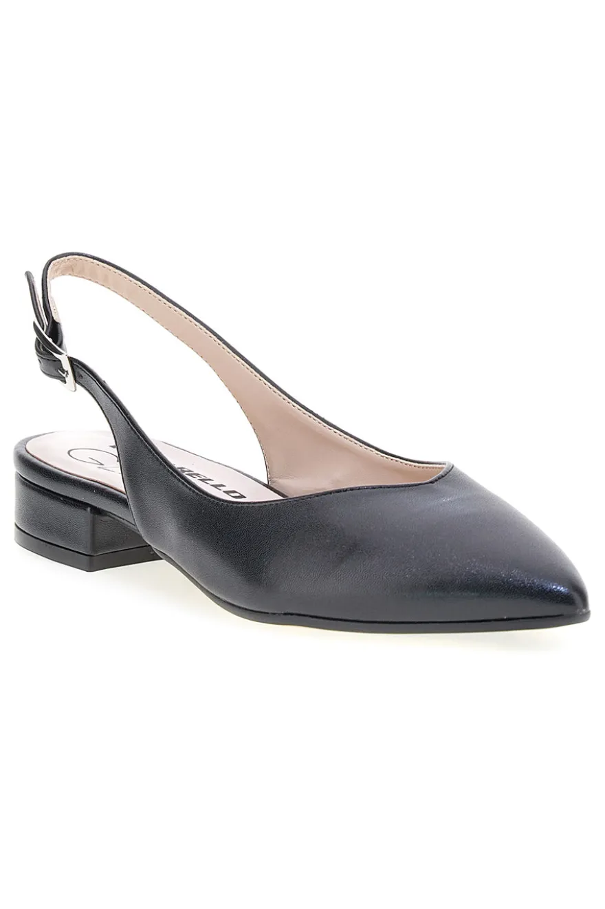 Ballerina nera Made in Italy Pittarello Glam 3101