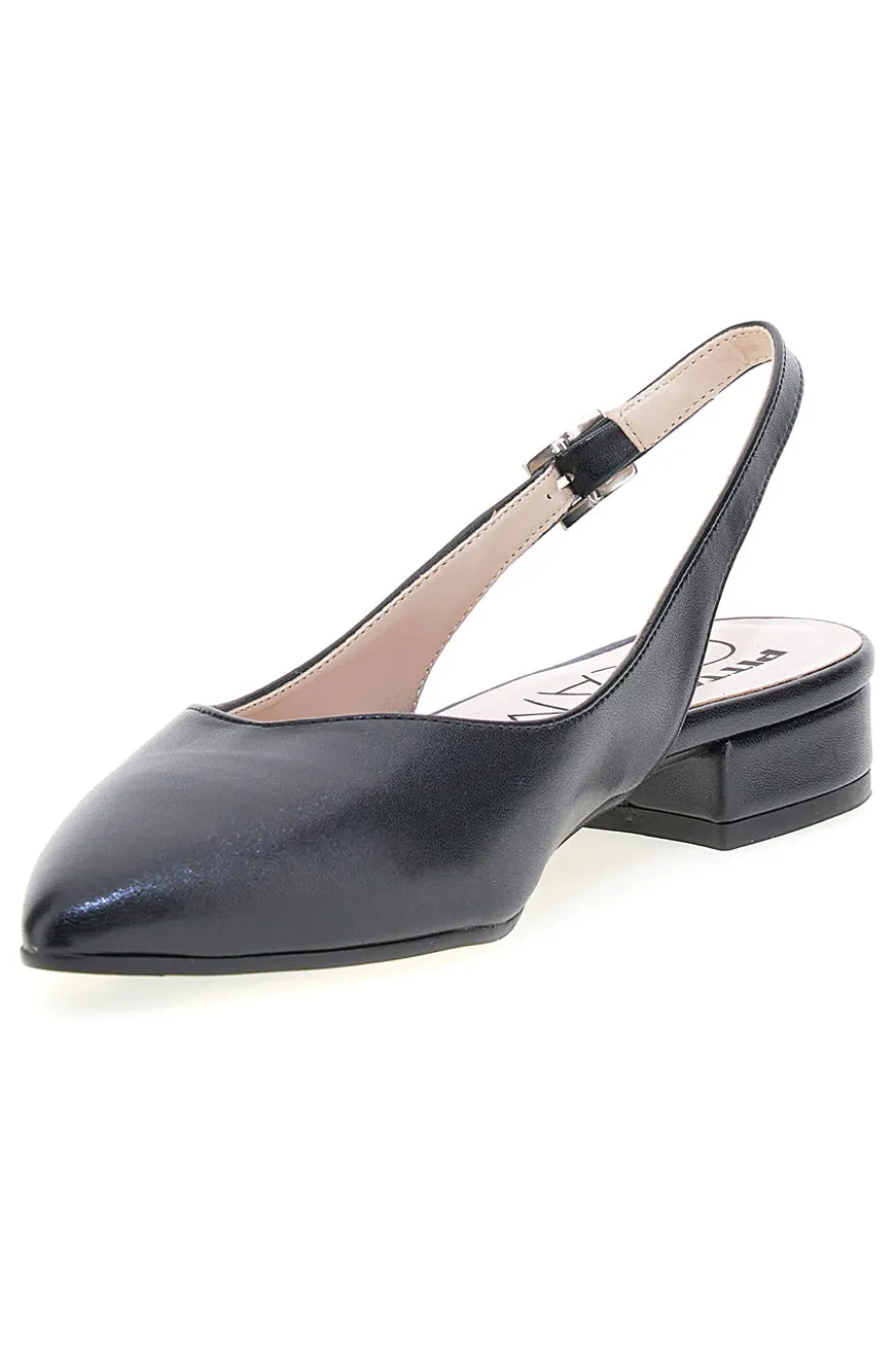 Ballerina nera Made in Italy Pittarello Glam 3101