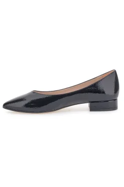 Ballerina nera vernice a punta Pittarello Glam 3890