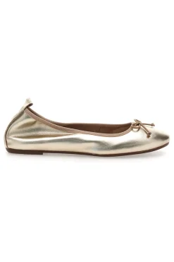 Ballerina platino in vera pelle Pittarello Look 818005