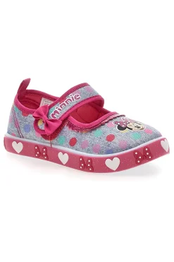 Ballerina rosa con stampa Minnie D3010798T