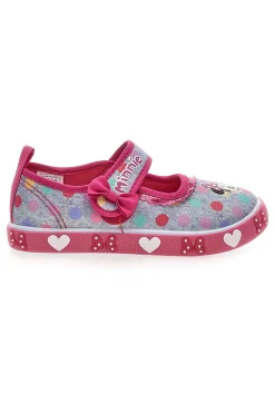 Ballerina rosa con stampa Minnie D3010798T