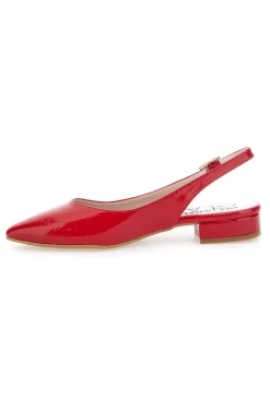 Ballerina rossa lucida Made in Italy Pittarello Glam 3101