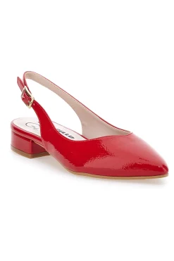 Ballerina rossa lucida Made in Italy Pittarello Glam 3101