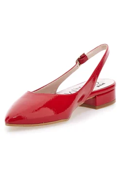 Ballerina rossa lucida Made in Italy Pittarello Glam 3101