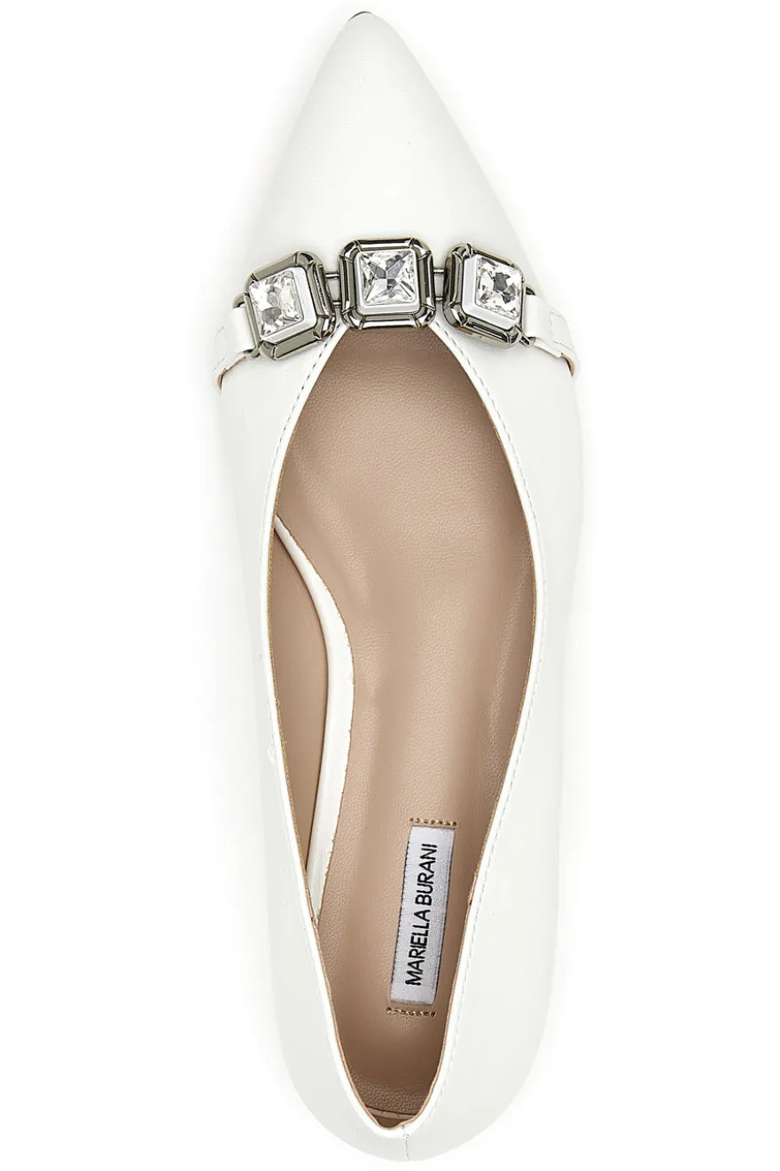 Ballerine a Punta Bianche Mariella Burani 50443