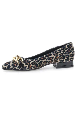 Ballerine a Punta Pittarello Glam 3502 Nero Leopardato