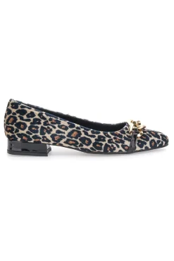 Ballerine a Punta Pittarello Glam 3502 Nero Leopardato