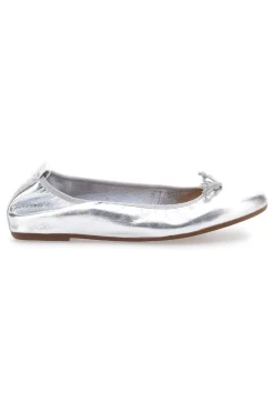 Ballerine Argento In Vera Pelle Pittarello Look 818005