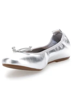 Ballerine Argento In Vera Pelle Pittarello Look 818005
