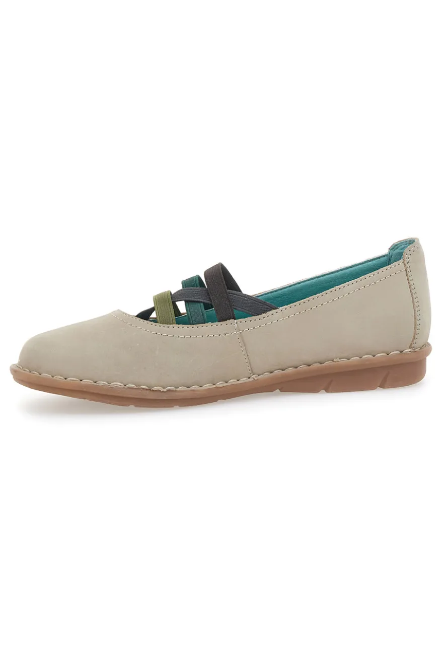 Ballerine Beige Con Elastici Prima Riga 19840FRUIT
