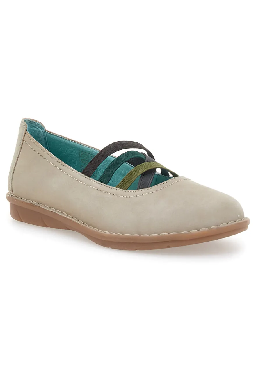 Ballerine Beige Con Elastici Prima Riga 19840FRUIT