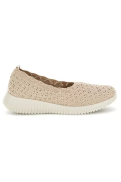 Ballerine beige traforate leggere Mio tempo MINA3063