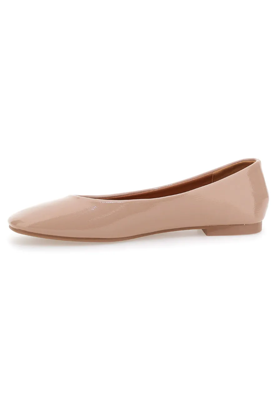 Ballerine beige vernice The First IDEA13 da Donna