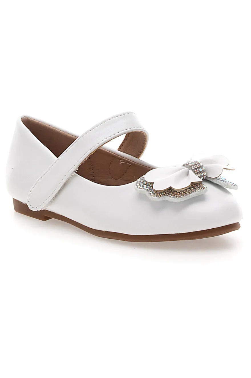 Ballerine Bianche con Fiocco a Fiore GRAZIE GIRL 39G2514S
