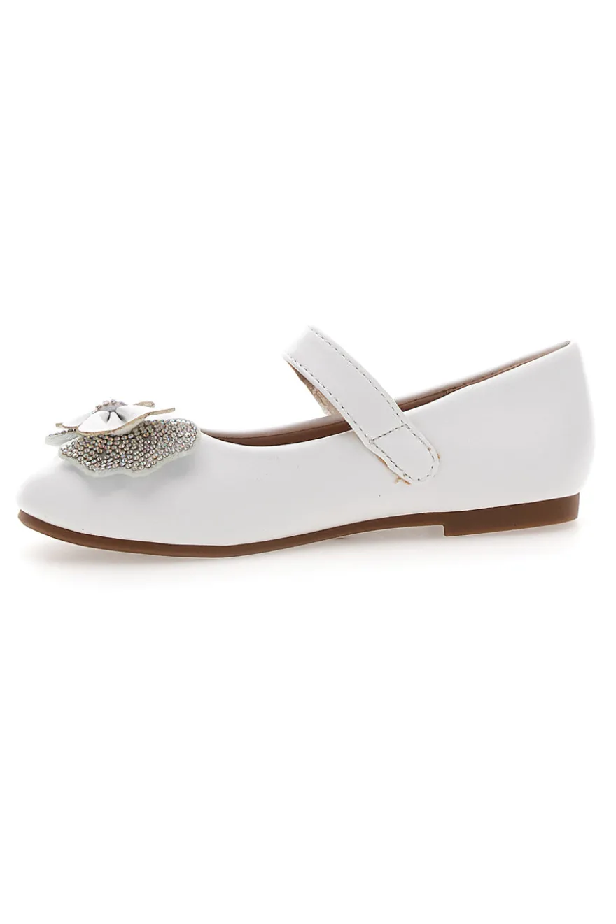 Ballerine Bianche con Fiocco a Fiore GRAZIE GIRL 39G2514S