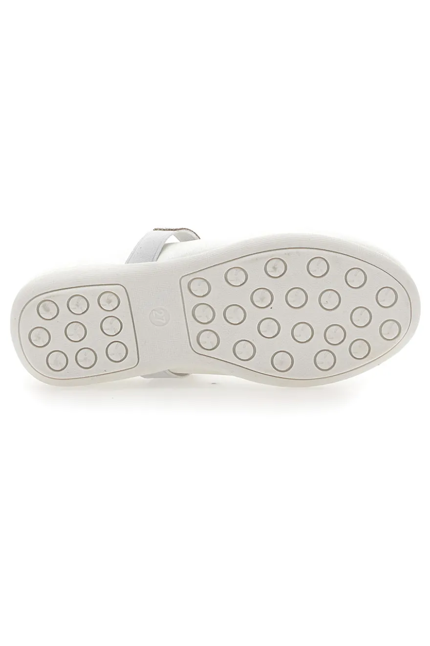 Ballerine Bianco Perlato Con Strass Energy 522