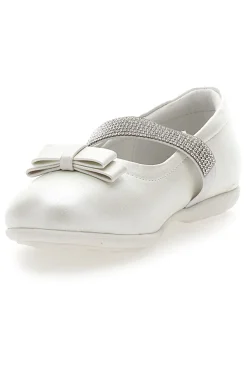 Ballerine Bianco Perlato Con Strass Energy 522