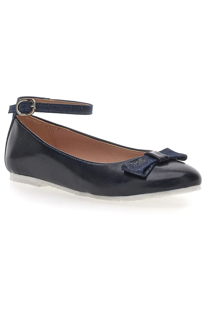 Ballerine Blu con Cinturino Grazie Girl 402