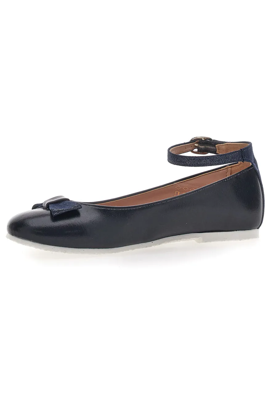 Ballerine Blu con Cinturino Grazie Girl 402