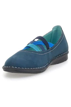 Ballerine Blu Con Elastici Prima Riga 19496FRUIT