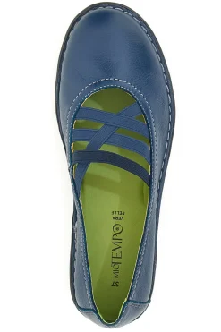 Ballerine Blu con Elastici Mio Tempo 19840
