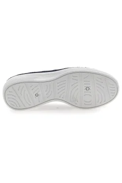 Ballerine Blu In Tessuto Con Strass Prima Riga 429