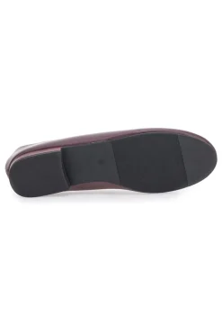 Ballerine bordeaux basic in materie sintetiche The First IDE173