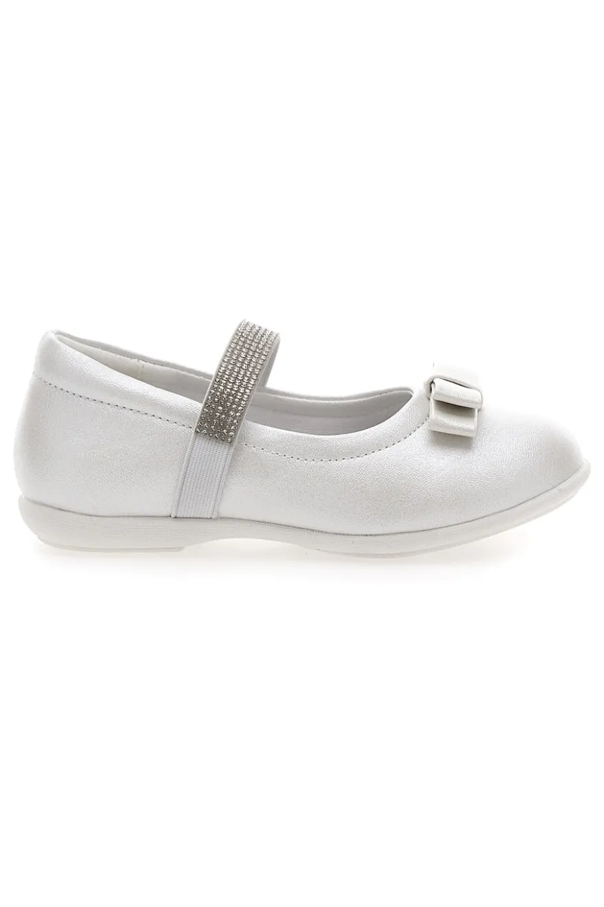 Ballerine con fiocco bianche ENERGY E707
