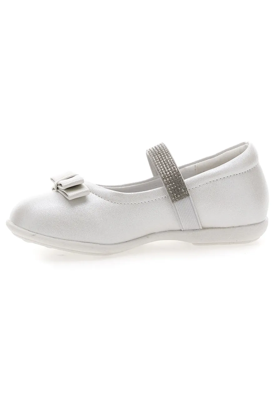 Ballerine con fiocco bianche ENERGY E707