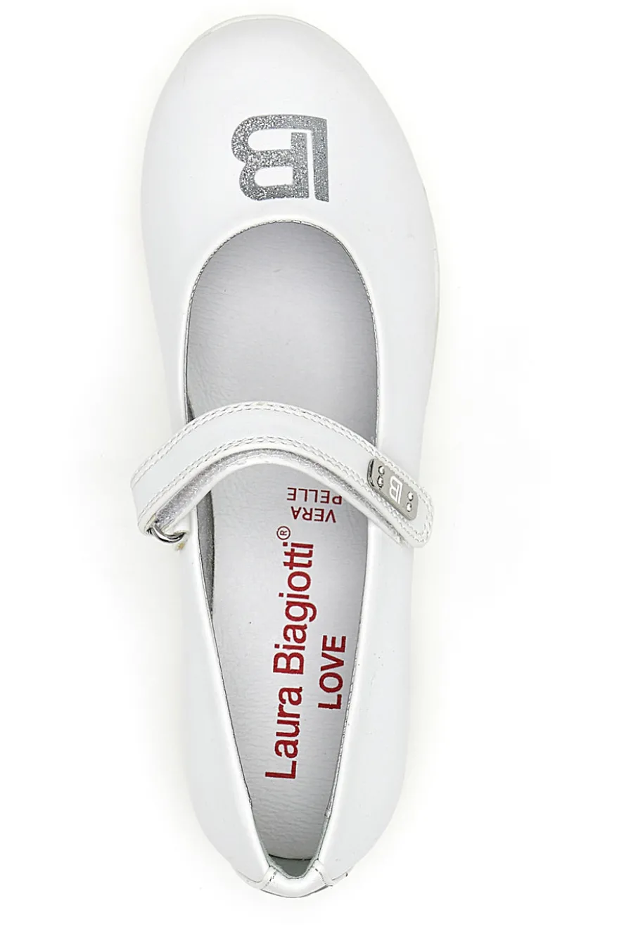 Ballerine Laura Biagiotti 8301 Bianche