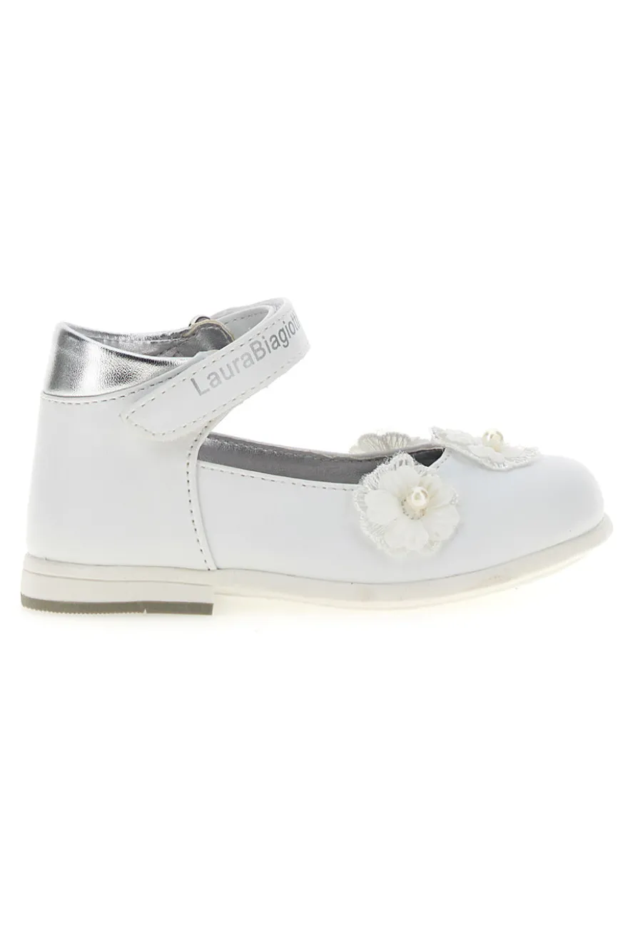 Ballerine Laura Biagiotti 8424 Bianche