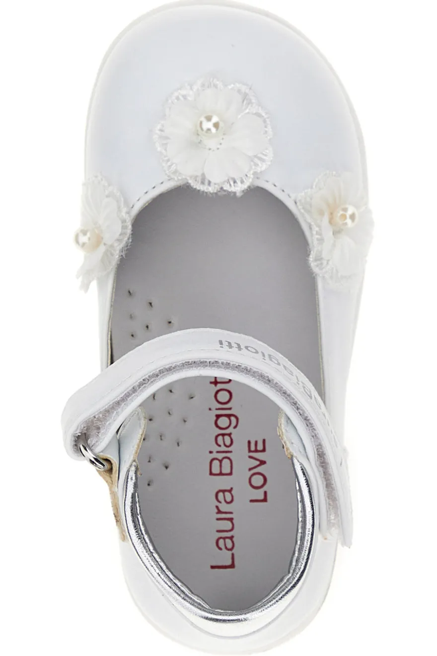 Ballerine Laura Biagiotti 8424 Bianche