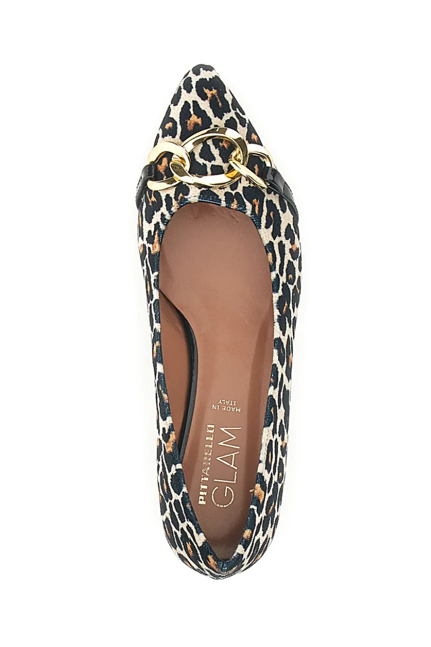 Ballerine Leopardate a punta PITTARELLO GLAM 3502