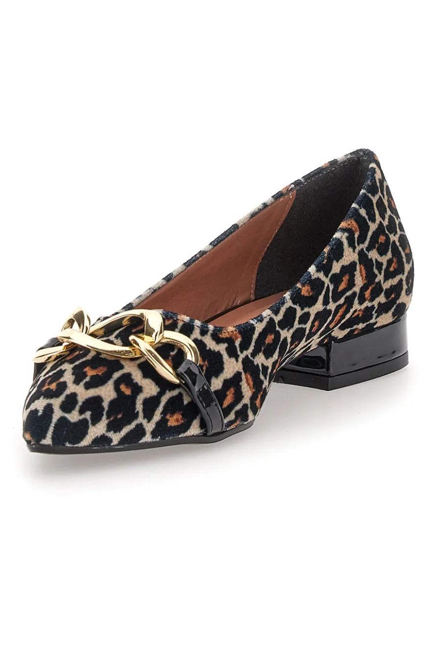 Ballerine Leopardate a punta PITTARELLO GLAM 3502