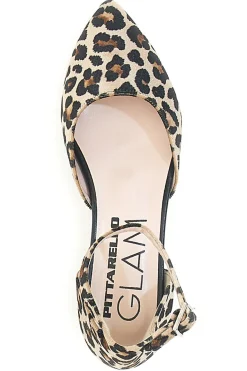 Ballerine Leopardate con Cinturino alla Caviglia PITTARELLO GLAM 2885
