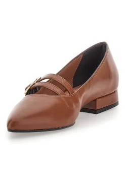 Ballerine Marroni con cinturini PITTARELLO GLAM 3664