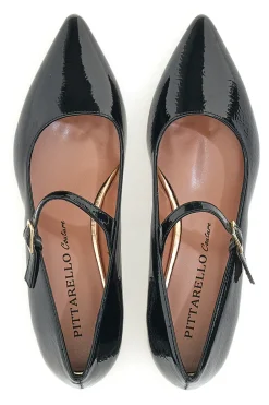 Ballerine Mary Jane Nere Pittarello Couture 903
