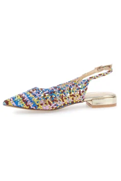 Ballerine Multicolor Con Trama Intrecciata First Lady P589