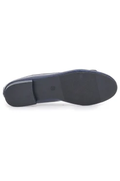 Ballerine Navy con Fibbia Decorativa Oro THE FIRST IDE172